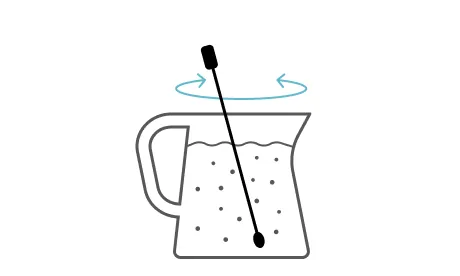 Stir to dissolve